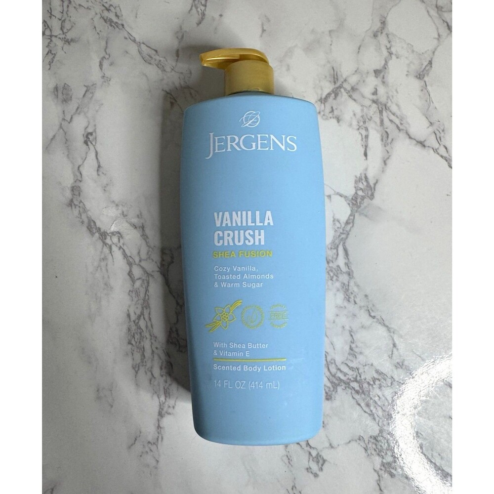 Jergens Shea Fusion Vanilla Crush Body Lotion 14 fl oz Paraben-Free Cruelty-Free